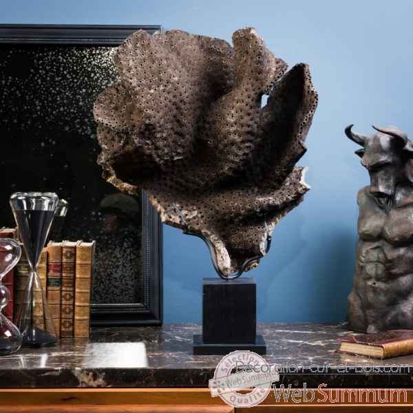 Corail cup noir gm (env.30cm) Objet de Curiosite -CO308-4