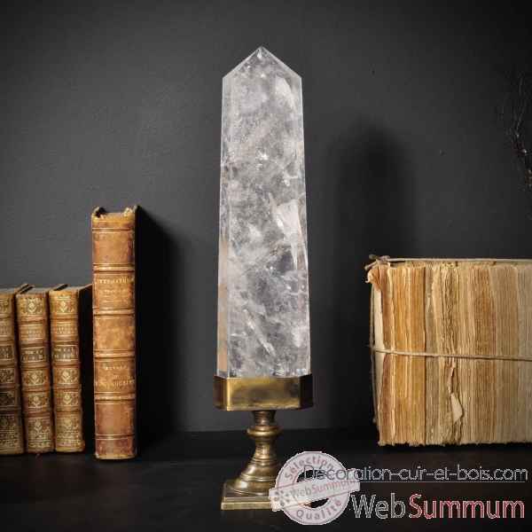 Cristal pointe polie - bresil Objet de Curiosite -PUMI277-5
