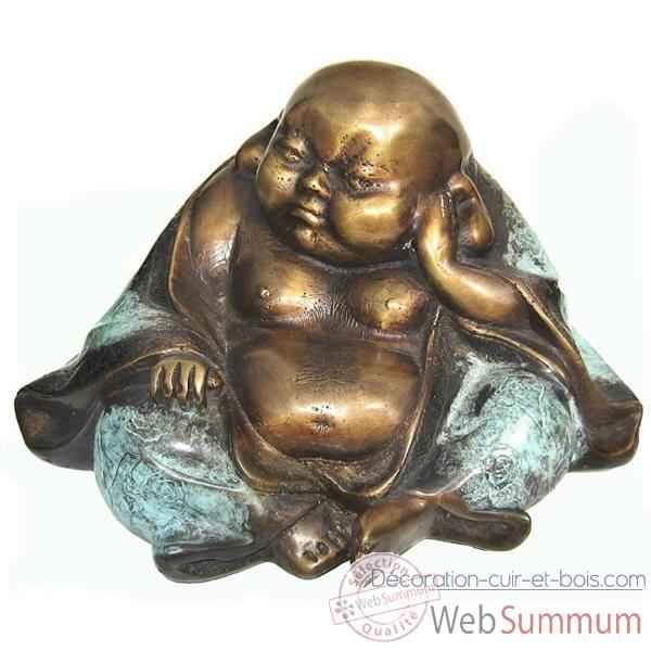 Bouddha en bronze -BRZ577-10