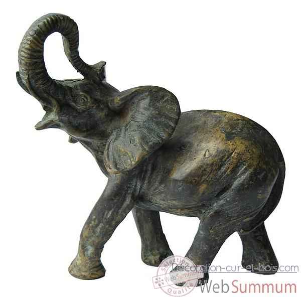 Elephant en bronze -BRZ1275