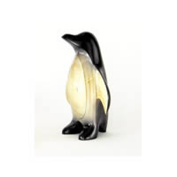 Lasterne-Miniature à poser-Le pingouin à l\'arrêt - 27 cm - PI27-1R