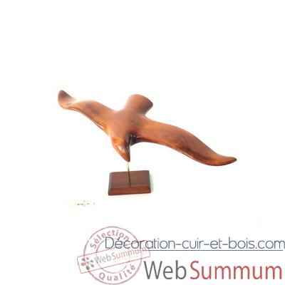 Lasterne - Les oiseaux de mer sur socle - La mouette 57 cm - Last-MO57-R