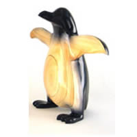 Video Lasterne-Ornementale-Les pingouins - Etude de comportements - 40 cm -OPE040-3P
