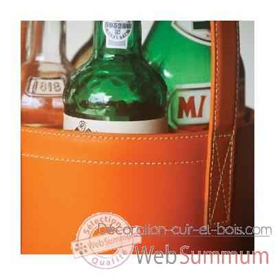 Midi Bar Single Midipy en cuir Orange -mid028