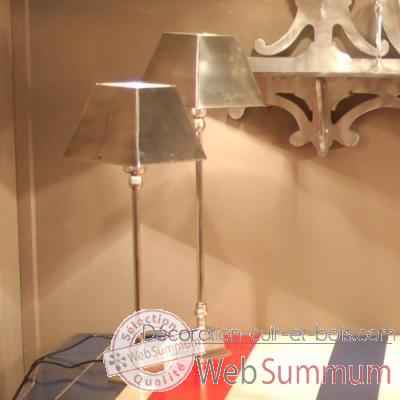 Lampe aluminium gm Objet de Curiosite -LU079
