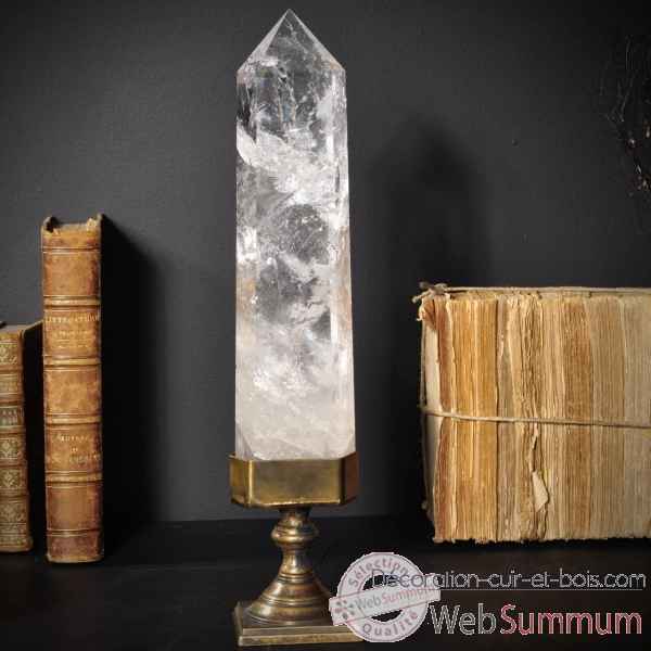 Cristal pointe polie - bresil Objet de Curiosite -PUMI277-6