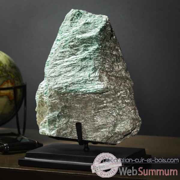 Fuchsite verte du bresil (brut) pm Objet de Curiosite -PUMI909