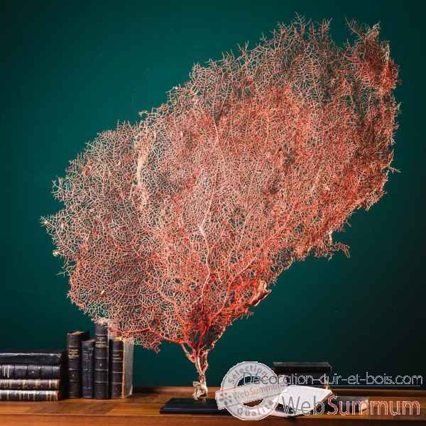 Gorgone rouge vif souple Objet de Curiosite -PU651-8