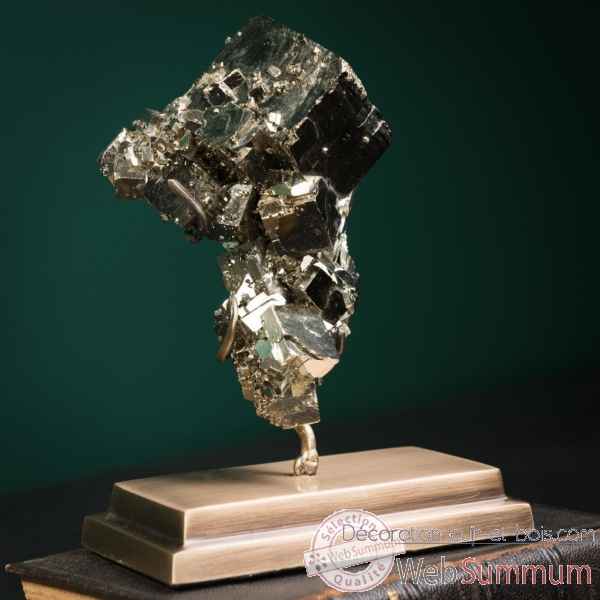 Pyrite du perou 0.4kg Objet de Curiosite -PUMI875-1