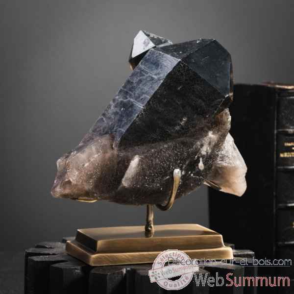 Quartz noir multipointes 1/2kg Objet de Curiosite -PUMI592-1