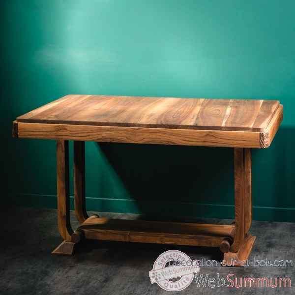 Table noyer finition naturelle mat Objet de Curiosite -PUMB080