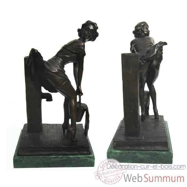Statuette femme contemporaine en bronze -BRZ1079