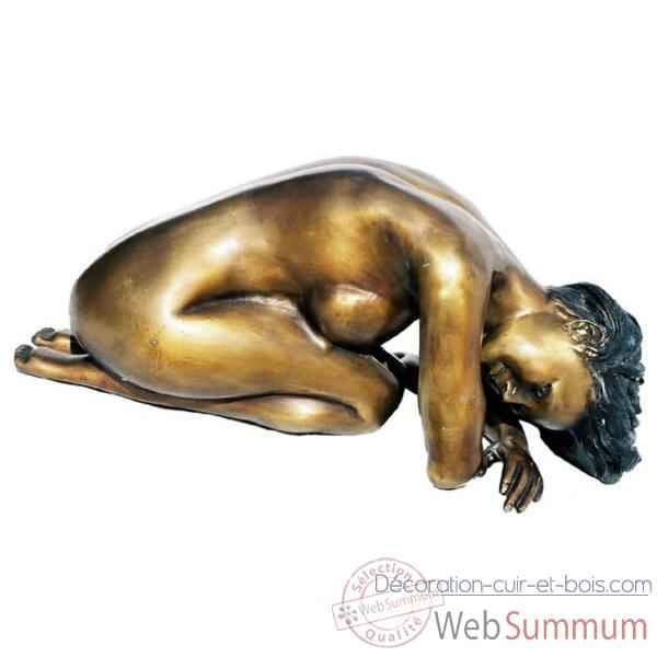 Statuette femme contemporaine en bronze -BRZ210