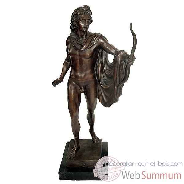 Statuette personnage en bronze -BRZ1030